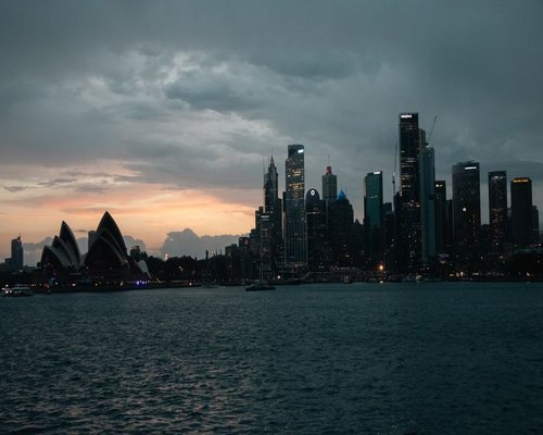 Sydney Harbour Skyline at Dusk